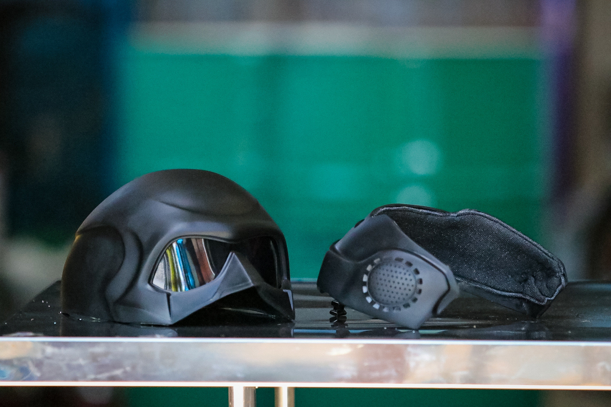 black noir motorcycle helmet Black Noir helmet from The boys series scale 1/1 can wearable for collectables or cosplays