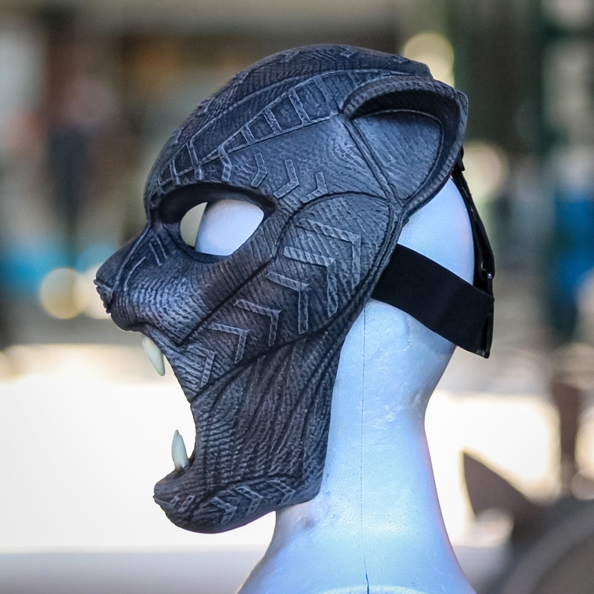 ブラックパンサーマスク：ワカンダの戦士の滝のコスプレで着用可能