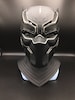Black panther helmet with neck piece Life-size scale fully pattern detail , paint from marvel movies captain america civil war