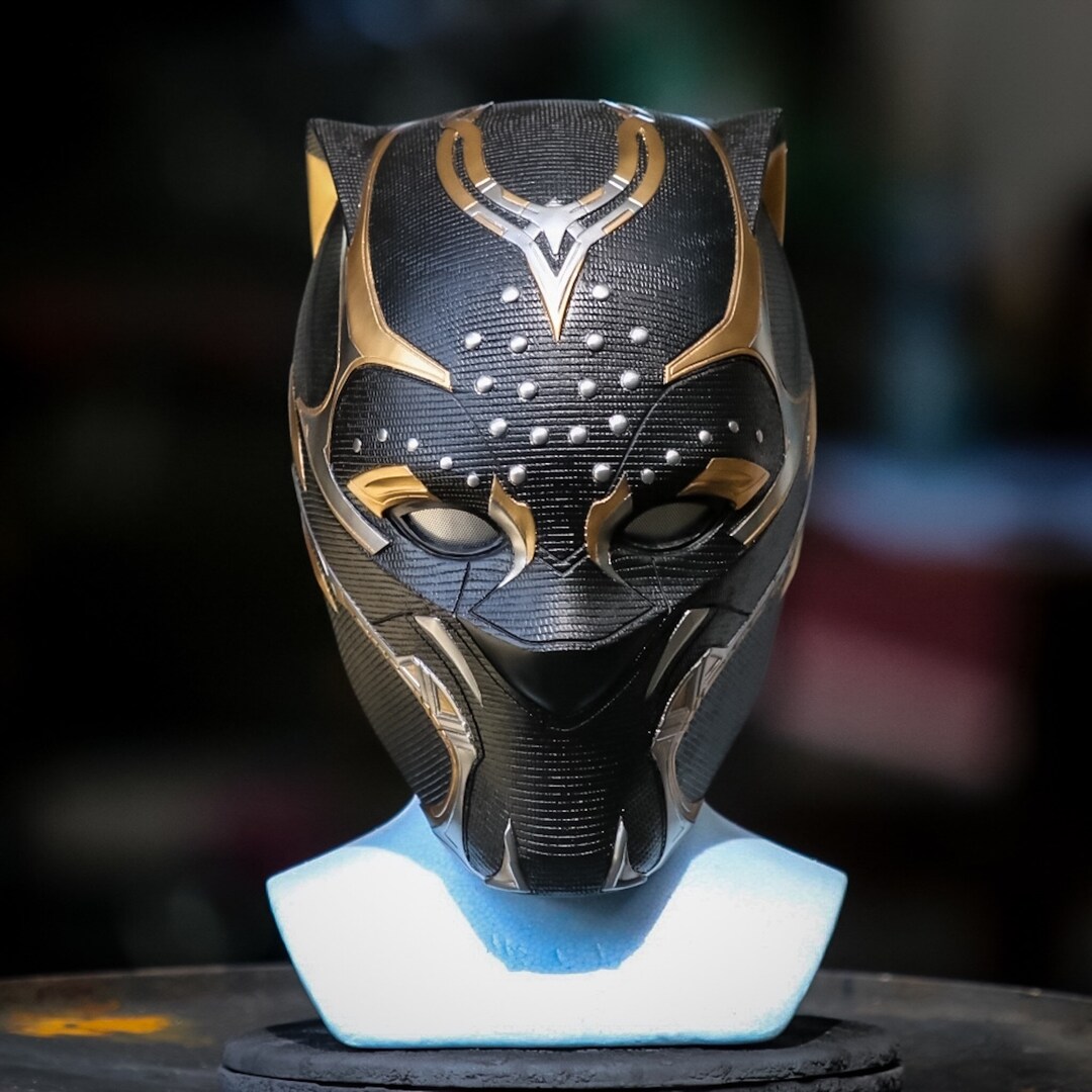 New Black Panther Helmet Shuri Version. Lifesize Scale From Marvel