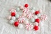 Christmas garland, Christmas garland felt, Christmas decor, peppermint decor, peppermint garland, winter decor, candy garland, felt balls 