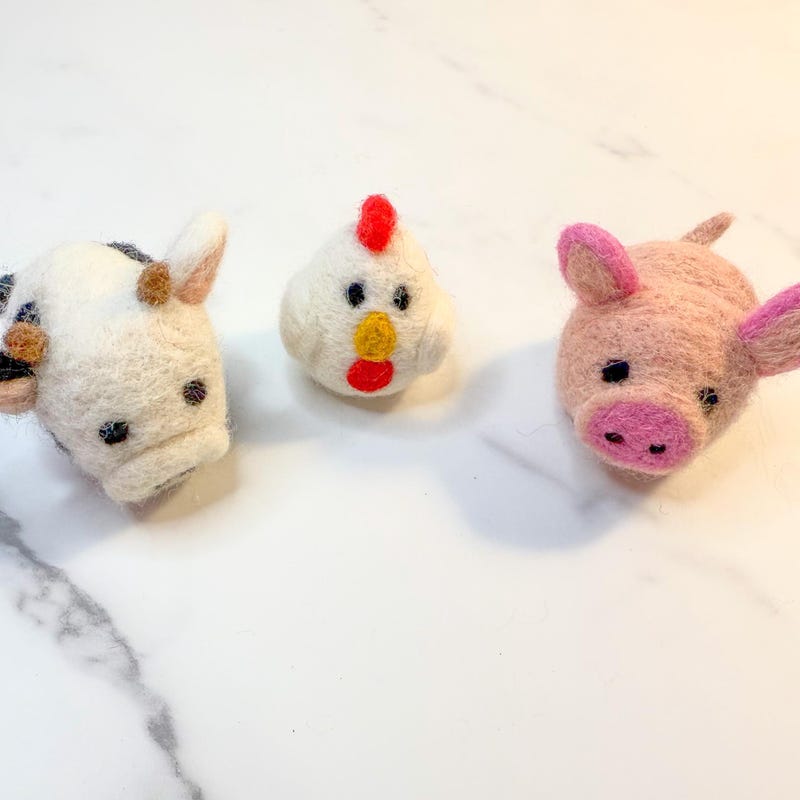 Felted Animals - Etsy
