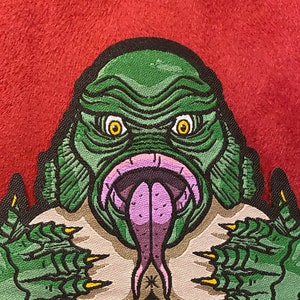 Creature From the Black Leather Lagoon Iron on Patch - Etsy
