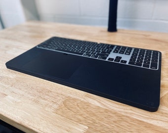 The big tré 2 (black) | Stand for Apple Bluetooth Magic Trackpad and Touch ID Numeric Keyboard Tray Dock