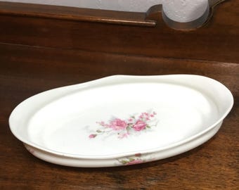 LIMOGE Frankrike Martin Frères litet ovalt fat 1882 - 1930