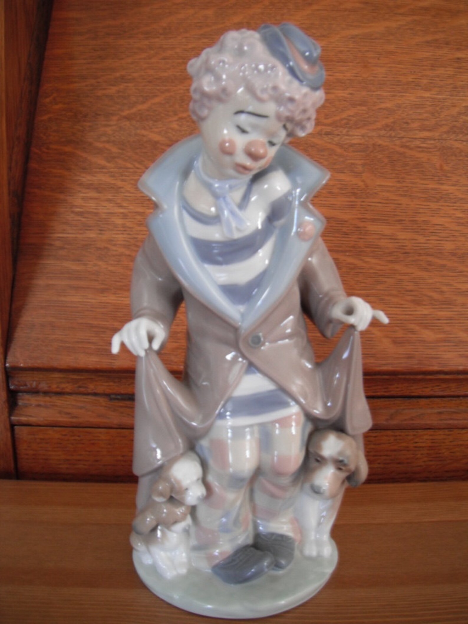 LLADRÓ SURPRISE CLOWN. Vintage retired porcelain Etsy