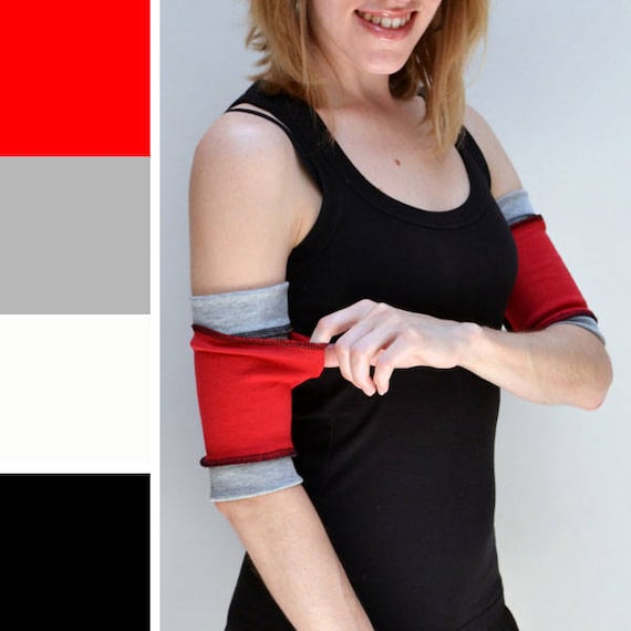 Workout Arm Bands Hiking Arm Cuffs Running Armbands Ipod Holder Phone Pocket Yoga Clothing Athletic Gloves Gray Red TRIXY XCHANGE Etsy