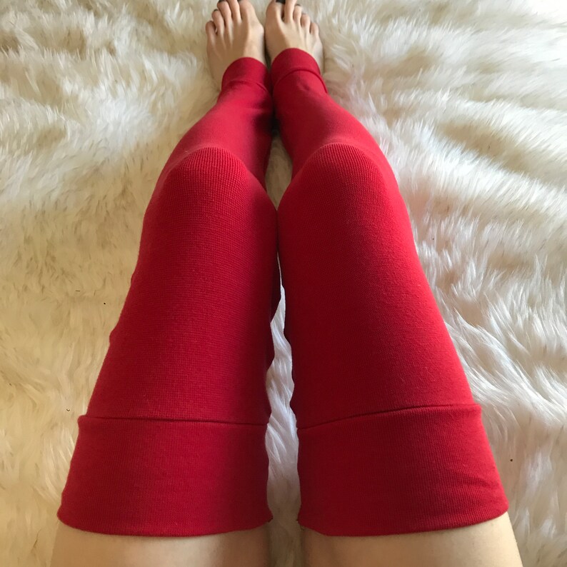 TRIXY XCHANGE Long Grey Leg Warmers Gray Cotton Leggings Etsy