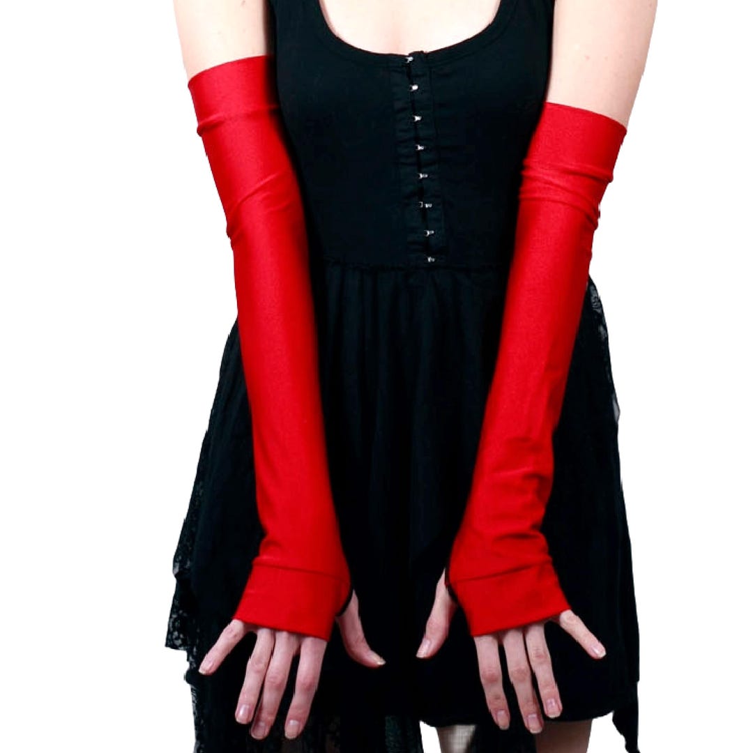 Halloween Handschuhe & Socken-Set – Langarm, Mit Fledermaus-Motiv, Für Kostümparty & Cosplay