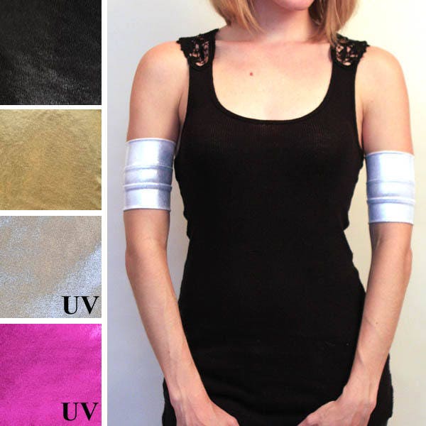 Silver Arm Cuff Etsy