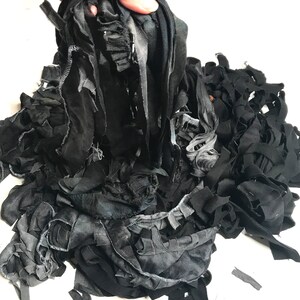 Handmade Mummy Costume Halloween Fabric 1 Lb Pound Bundle Lot White ...