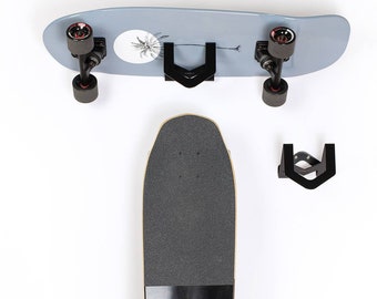 Schwarz - Skateboard Longboard Wandhalterung EAASY HOOK (4 verschiedene Farben im Shop erhältlich)