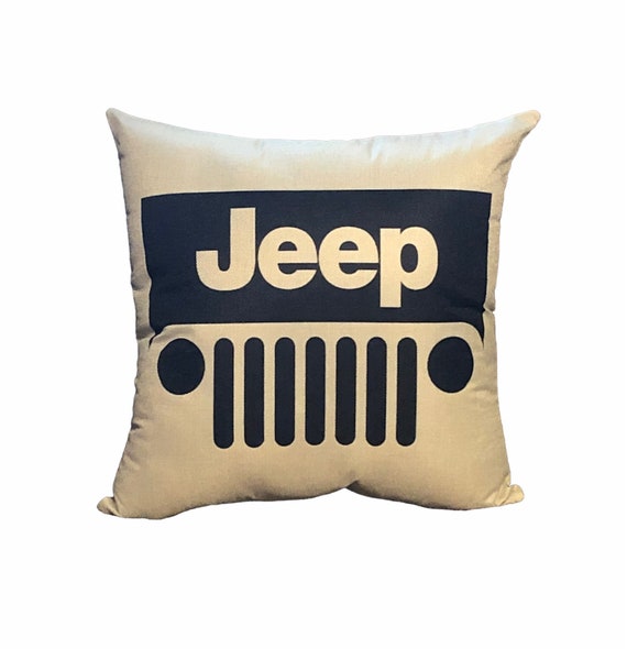 Jeep Pillow Wrangler American Offroad - Etsy