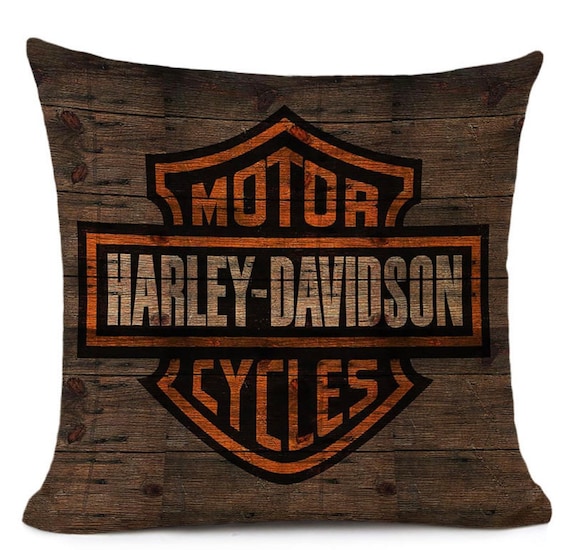 Handmade Harley Davidson Pillow Etsy