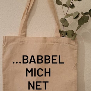 Hessische Sprüche  verschiedene Sprüche Jutebeutel bedruckt Baumwollbeutel, Stofftasche, Stoffbeutel, Einkaufstasche, Baumwolltasche