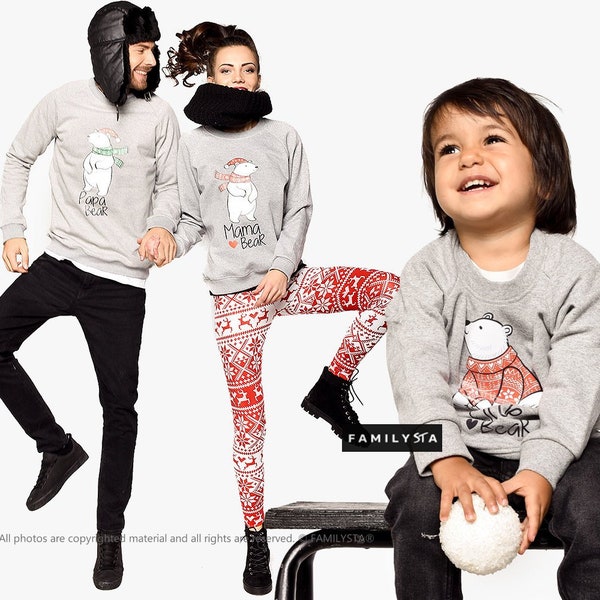 Matching Family Christmas Outfits, Family Christmas Sweaters, Holiday Pullovers, Xmas Jumper, Matching Winter Sweatshirt, Xmas Photo Props