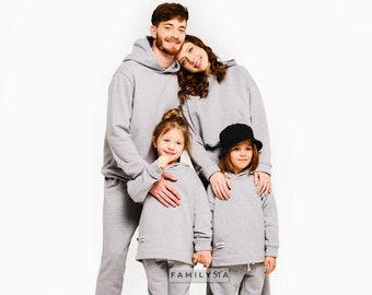 Family Tracksuits Family Joggers Set Matching Family Sweatpants Fall Loungewear Family Autumn Outfit Gift Couple Matching Hoodies Etsy