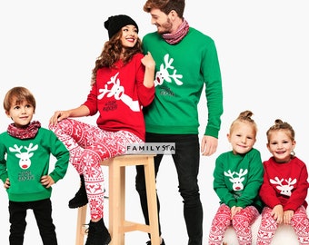 Christmas Family Sweaters, Sweatshirts Christmas, Matching Ugly Christmas Sweater Family, Gift For Kid, Holiday Clothing, Weihnachtspullover