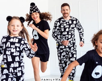 Family Holiday Pajama Set, Matching Family Pyjamas, Christmas Gifts For Wife, Outfit For Pictures, Matching Preppy Pjs, Couples Pajamas Gift