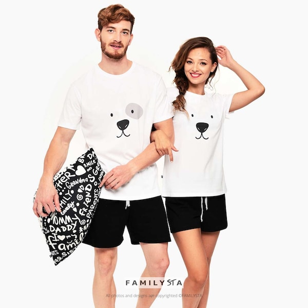 His & Hers - Couple Matching Pajamas, Couples Gift Jammies, His And Hers Pajamas, Matching Couple Outfit For Photoshoot,Fiance Gifts For Him