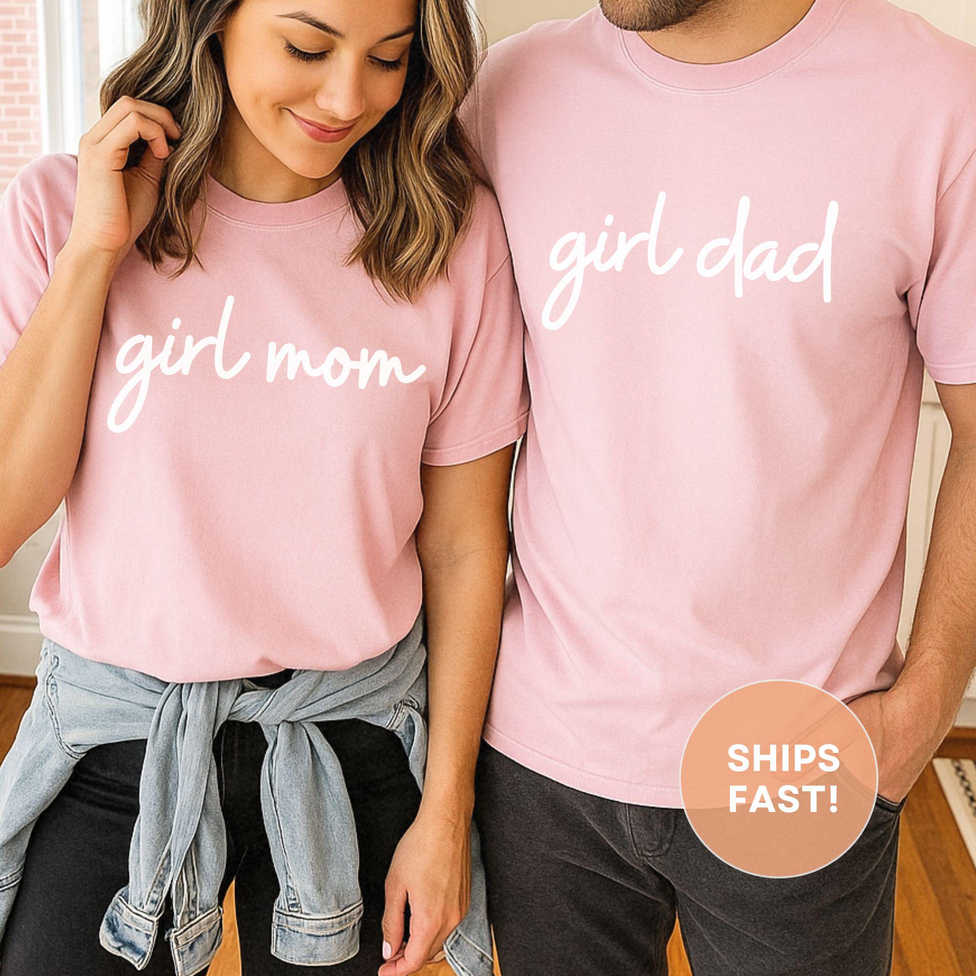 Gender Reveal Shirt for Mom and Dad