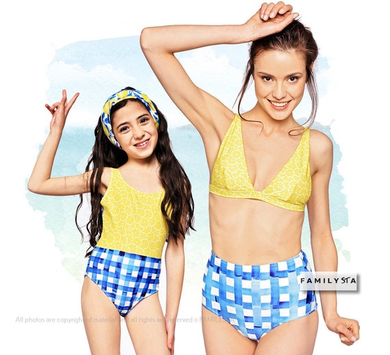 plus size mommy and me bathing suits