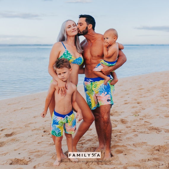 Next is selling matching family swimwear from just £7 & it's