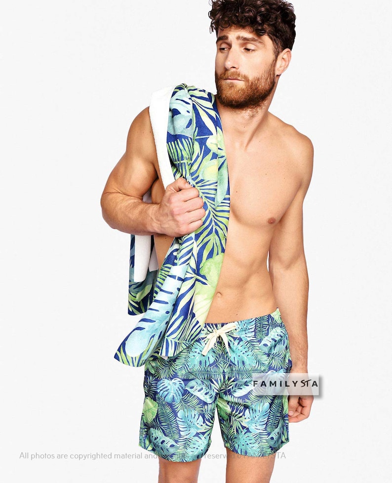 Family Matching Swimsuits Tropical Swimsuits Couple Matching | Etsy