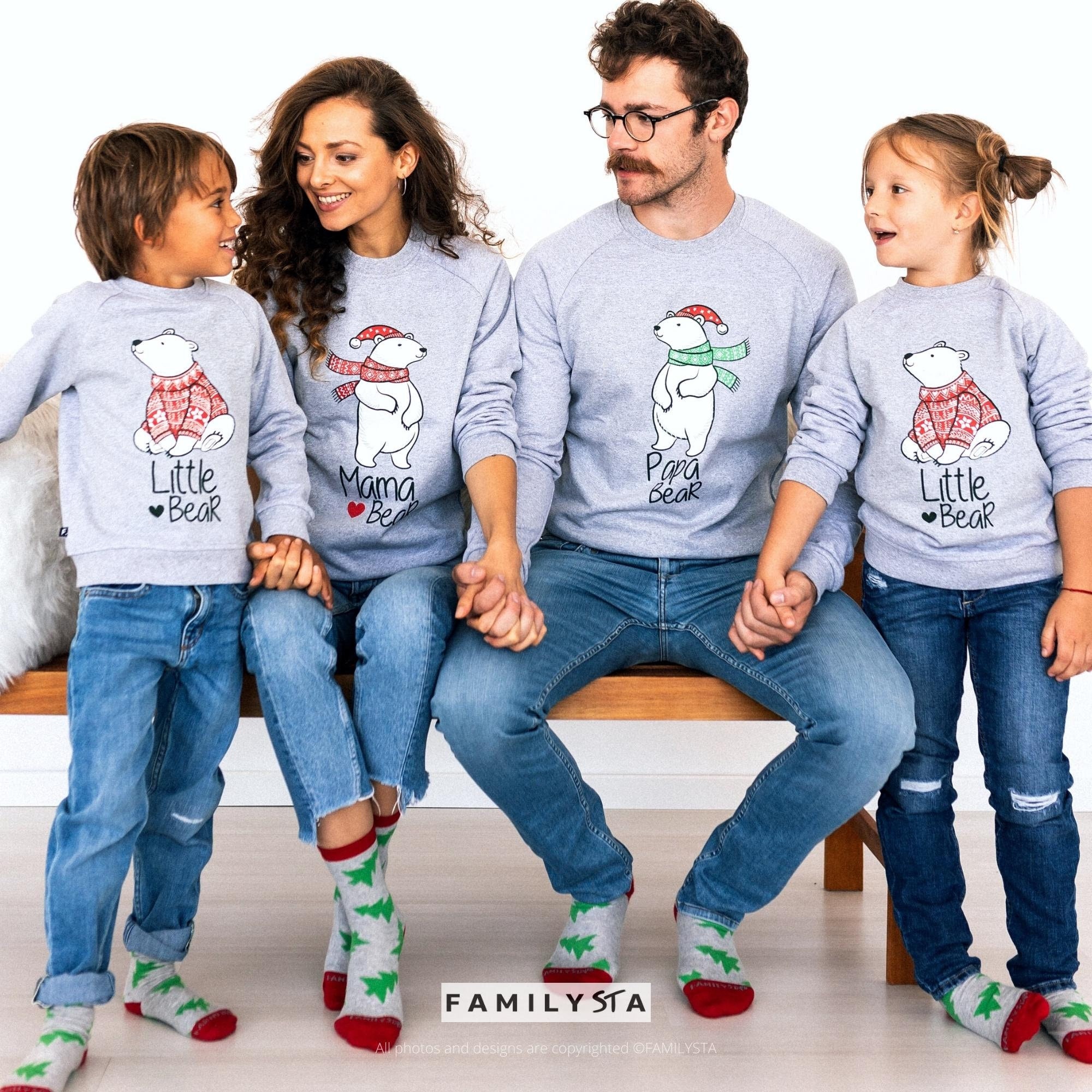 hoffelijkheid dilemma achterzijde Family sweaters - Etsy Nederland