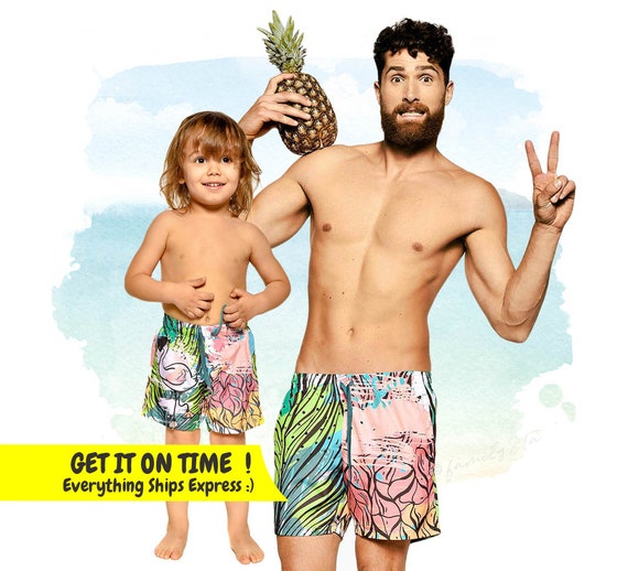 daddy and me swimwear