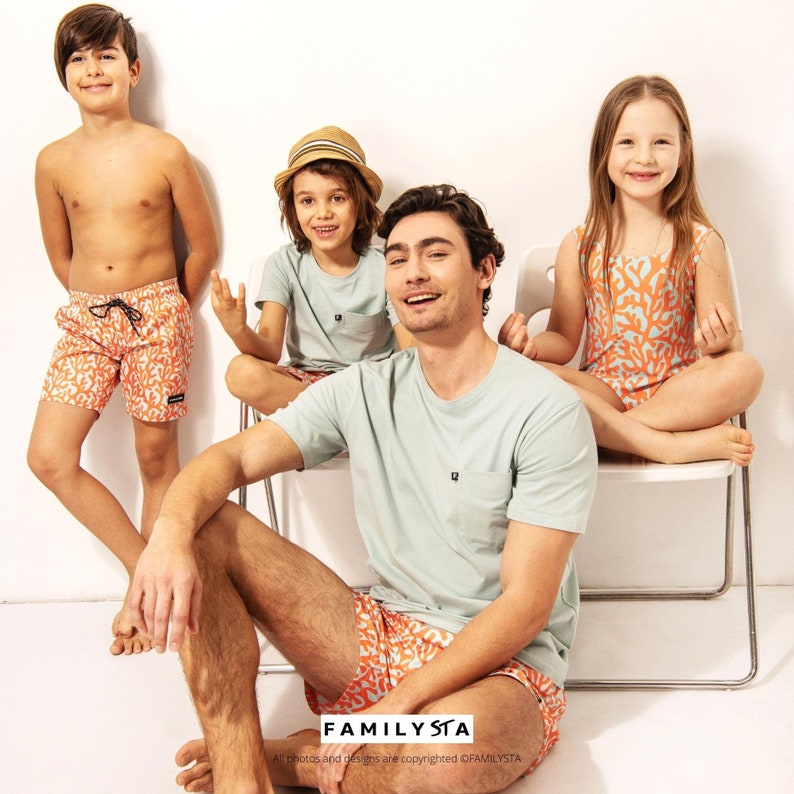 Daddy and Me Swimsuits Matching Swimwear Daddy and Me Etsy