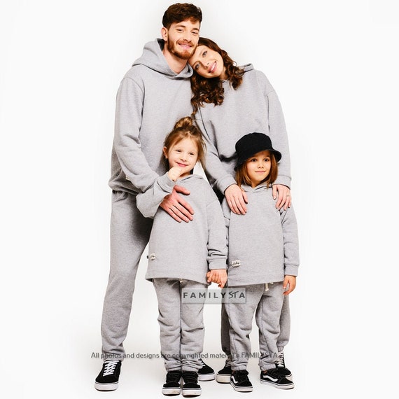 Hoodies Outfit Family Fall Joggers Gift, Family Family Matching Matching Sweatpants, Etsy Tracksuits, Loungewear, Set, - Couple Autumn Sweden Family