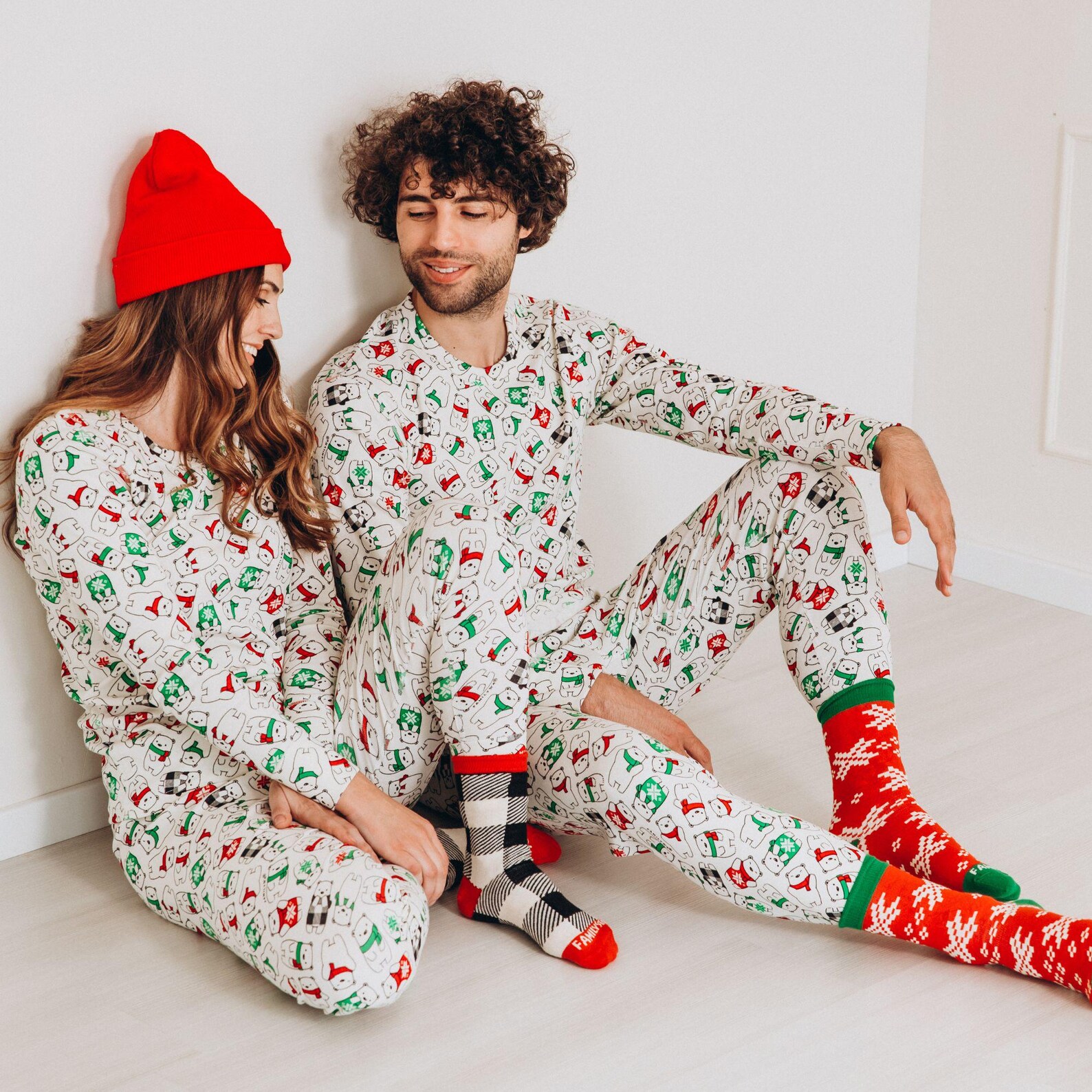 Matching Christmas Family Pajamas, Pjs Family Set, Family Holiday ...