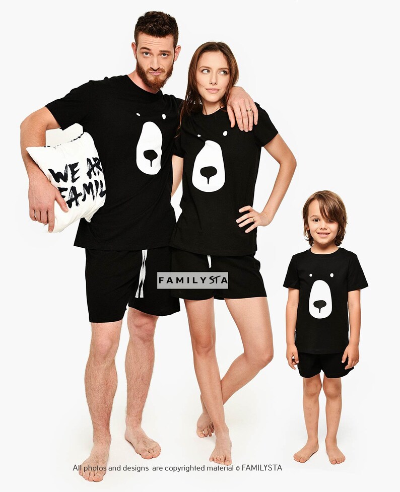 Family Pajamas Set Matching Pajamas Family Holiday Pajamas Etsy