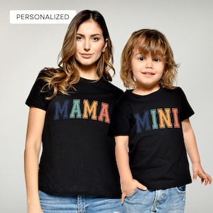 Mama and Mini Matching Tees, Mommy and Me Set, Mother and Son Outfit, Personalized Mother’s Day Gift, Mama & Mini Shirts,Mother’s Day Outfit