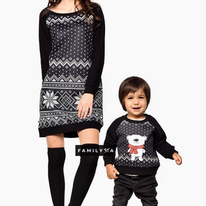 Matching Family Christmas Outfits, Family Clothing, Holiday Sweaters, Weihnachtsoutfit Familie, Christmas Sweaters, Family Pullovers image 6