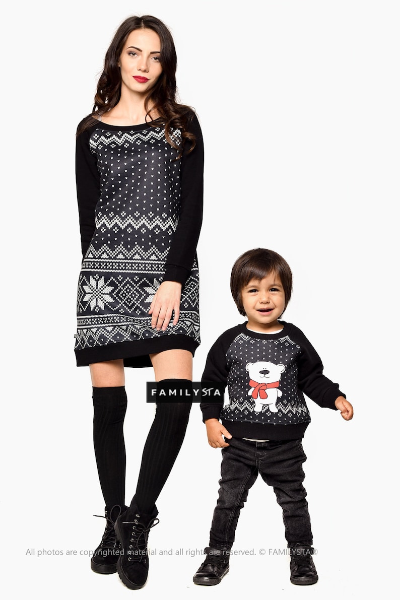 Matching Family Christmas Outfits, Family Clothing, Holiday Sweaters, Weihnachtsoutfit Familie, Christmas Sweaters, Family Pullovers image 6