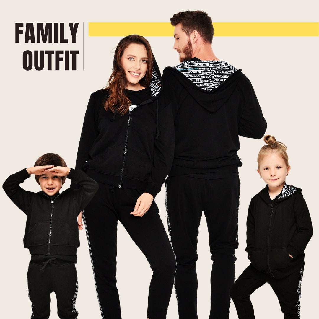 Family Tracksuits, Family Sweatsuits Set, Matching Sweatsuits, Family