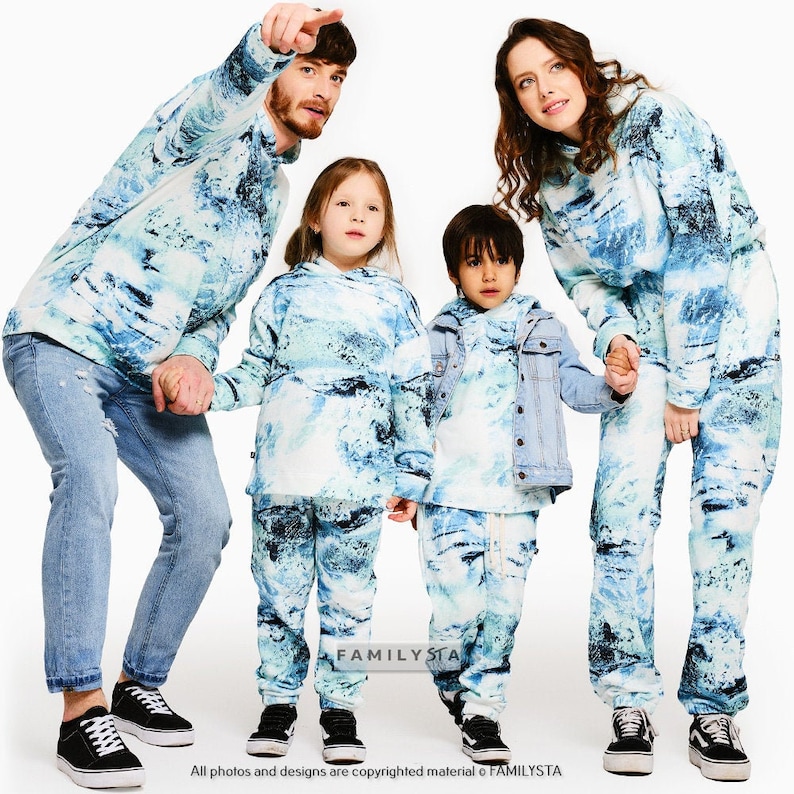 Family Joggers Outfit Family Sweatsuits Set Matching Family Etsy