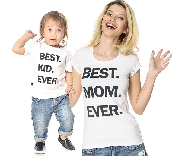 SUPER MUM /& SUPER GIRL TShirts Ideal mothers day present for mother and daughter
