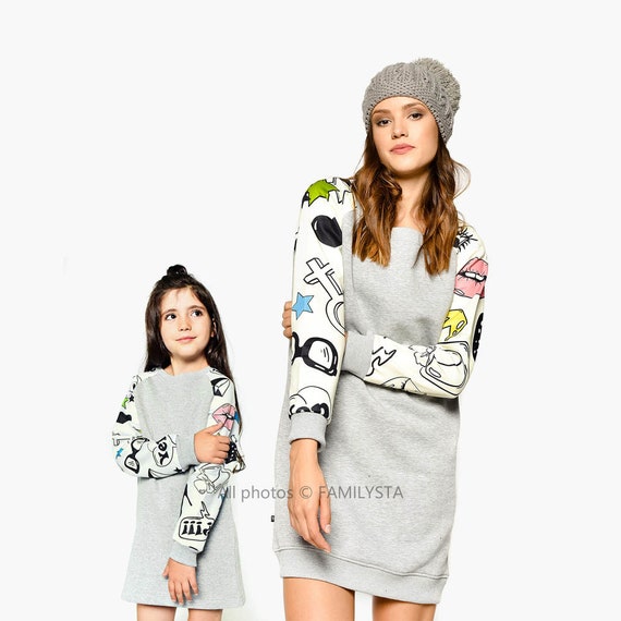 mommy and me sweater dresses