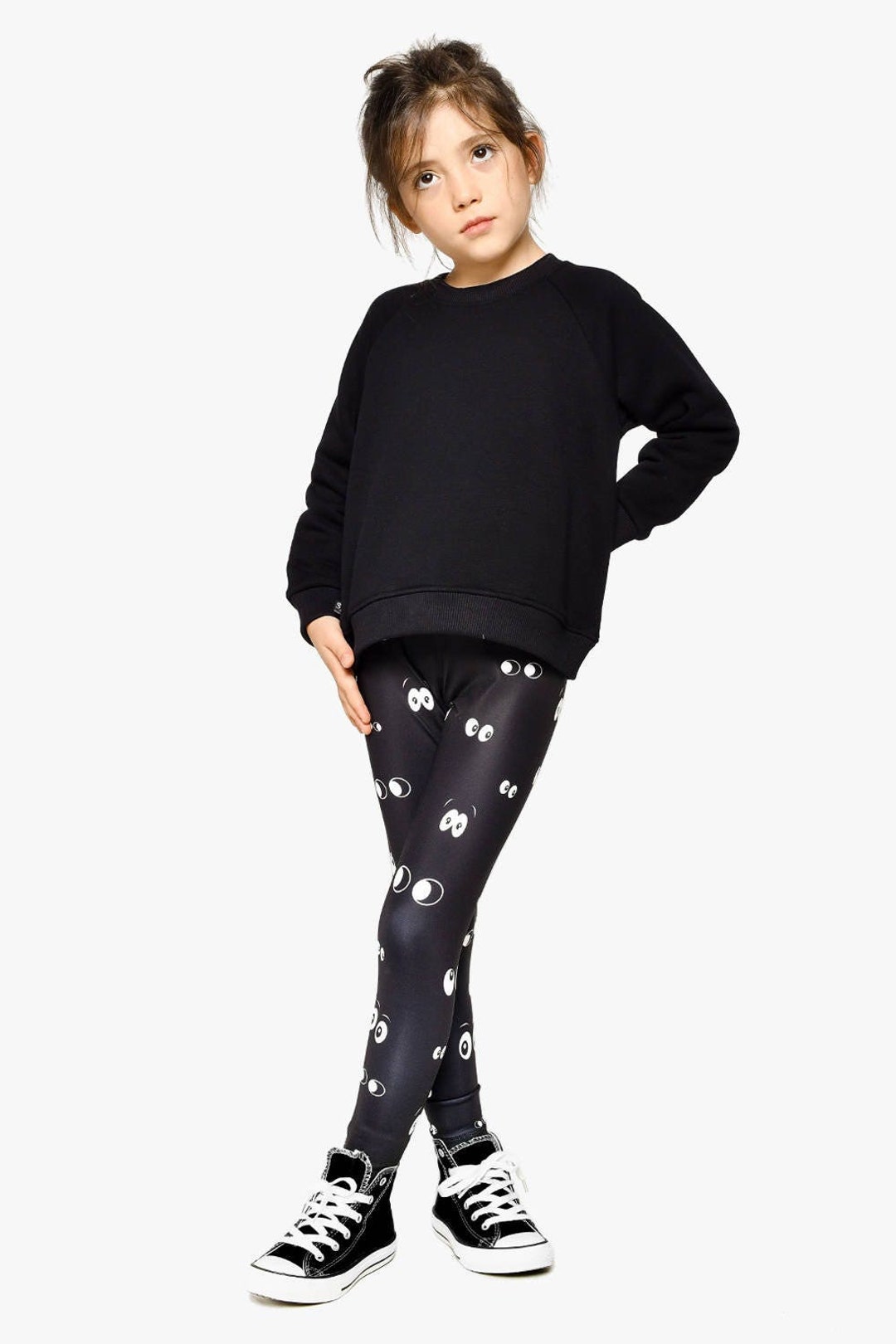 Black Leggings, Mommy and Me Leggings, Matching Outfit, Mother Daughter