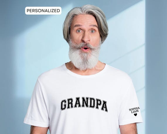 Camiseta personalizada para abuelos, camiseta de amapola, regalo