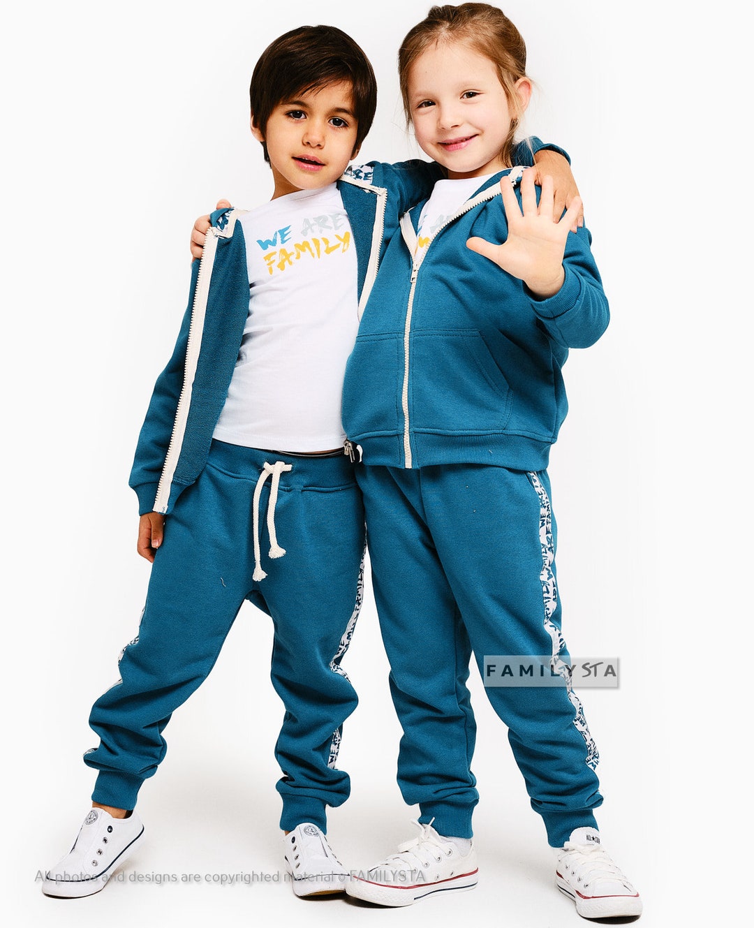 Family Tracksuit Matching Family Outfit Family Joggers Etsy