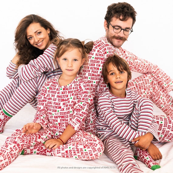 Holiday Pajamas, Family Pajamas Christmas Matching, Family Clothing, Best  Holiday Gifts, Matching Christmas Pjs Sets, Holiday Outfits 