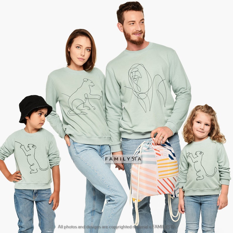 Mommy And Me Sweatshirts, Mother Daughter Matching Outfit, Twinning Outfit, Matching Family Sweatshirts, Matching Lounge Wear, Mini Me image 1