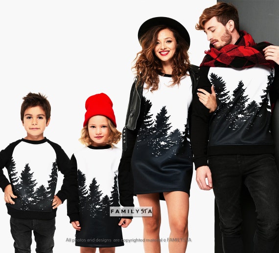 Family matching holiday outfits deals