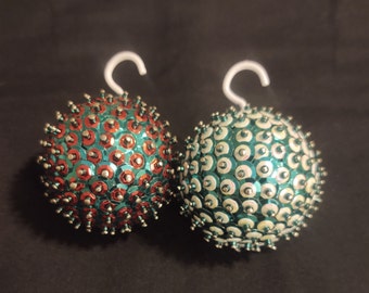 Vintage style sequin and bead Christmas tree ornaments or basket filler | Christmas Tree Ornament | Vintage style