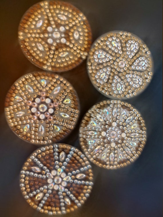 Completed Diamond Painting Refrigerator Magnets 