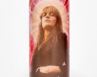 Florence-gebedskaars van Florence and the Machine | Florence Welch | Longen | Ceremonies | Hoog als hoop | Danskoorts | 8 inch (ongeparfumeerd wit)